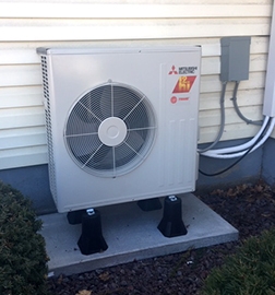 ductless heat pump example